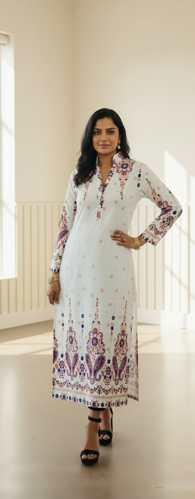 royal petal kurta